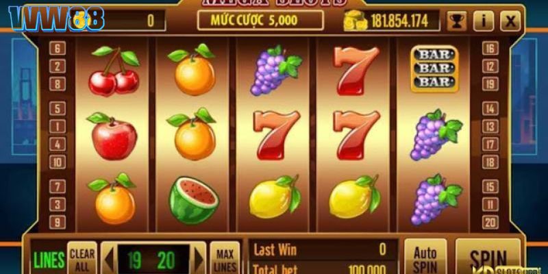 Các thao tác cụ thể hướng dẫn trải nghiệm slot machine 90